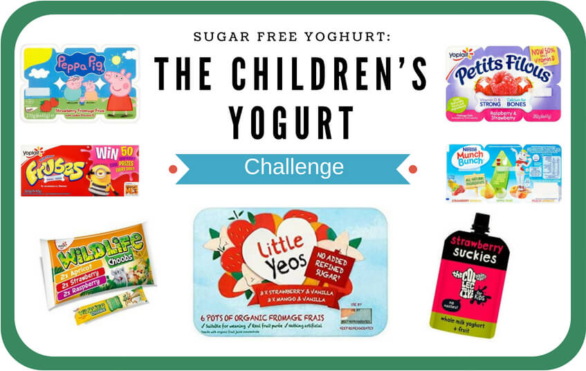 Sugar Free Yogurt: The Children’s Yogurt Challenge blog image
