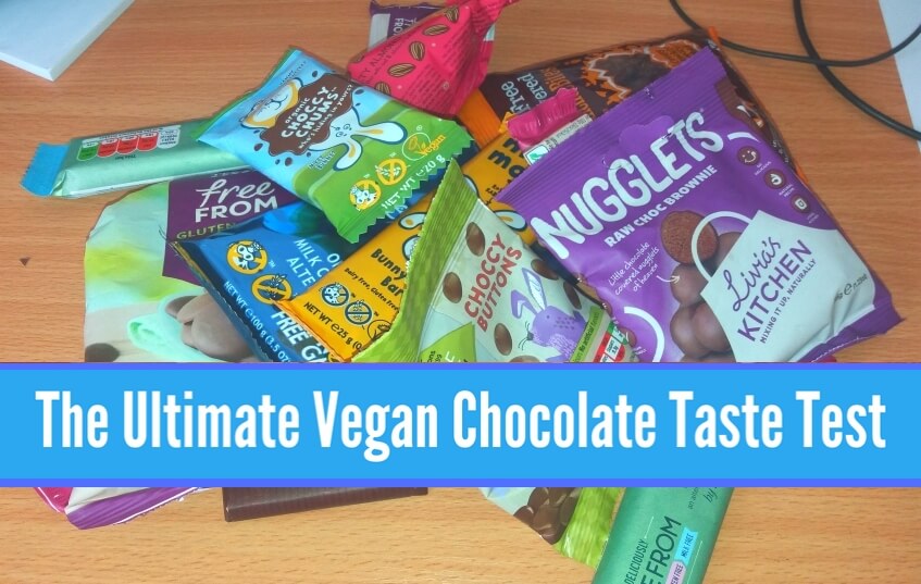 The Ultimate Vegan Chocolate Taste Test  blog image