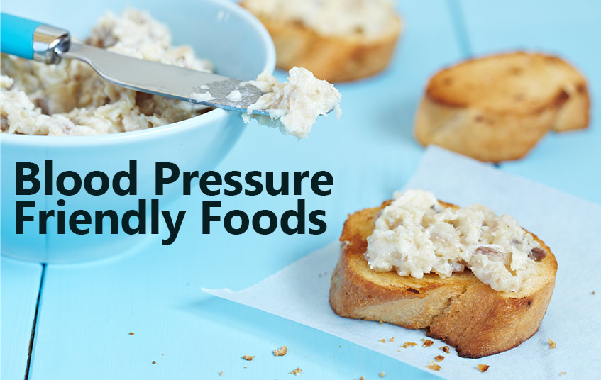 Blood pressure friendly foods blog image