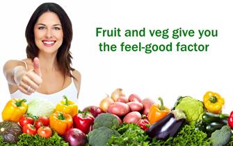 Fruit and veg give you the feel good factor blog