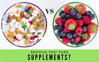 Should you take supplements?  nutritional information