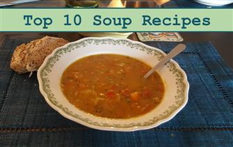 Our Top 10 Soup Recipes nutritional information