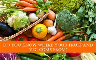 Do you know where your fruit and veg come from?  nutritional information